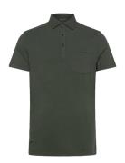 Brescia Polo M Tops Polos Short-sleeved Green SNOOT