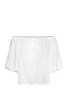 Fqdasia-Blouse Tops Blouses Short-sleeved White FREE/QUENT