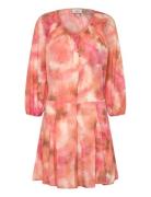 Dante6-Bolana Bohemian Printed Dress Polvipituinen Mekko Pink Dante6