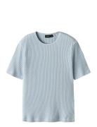 Nlfninusa Ss Short Top Tops T-shirts Short-sleeved Blue LMTD