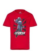 Te-S/S Tee Tops T-shirts Short-sleeved Red Nike