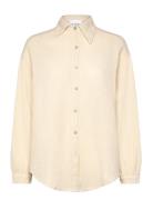Suri Shirt Tops Shirts Long-sleeved Cream Noella