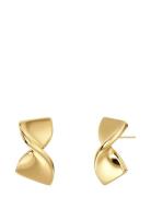 Nuvole Studs L Accessories Jewellery Earrings Studs Gold Edblad