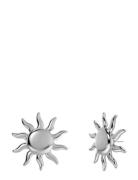 Sun Studs L Accessories Jewellery Earrings Studs Silver Edblad