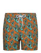 Hands All Over Swimshort Uimashortsit Orange Santa Cruz