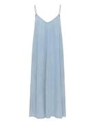 Nellymw Strap Dress Maksimekko Juhlamekko Blue My Essential Wardrobe
