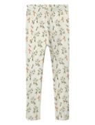 Nmflavo Slim Legging Lil Bottoms Leggings Cream Lil'Atelier