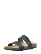 Biabetricia Twin Strap Sandal Matalapohjaiset Sandaalit Black Bianco