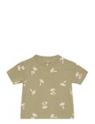 Tnstotto S_S Tee Tops T-shirts Short-sleeved Khaki Green The New