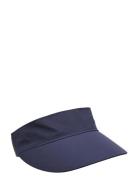 Logo Sun Visor Sport Headwear Caps Blue Röhnisch