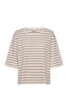 T-Shirt Tops T-shirts & Tops Short-sleeved Multi/patterned FREE/QUENT