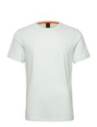 Tales Tops T-shirts Short-sleeved Blue BOSS