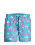 Jpstmaui Jjswim Novelty Aop Akm Sn Uimashortsit Blue Jack & J S