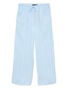 Vmnanna Nw Wide Pant Wvn Ga Bottoms Trousers Wide Leg Blue Vero Moda