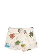 Orla – Badeshorts 3-4 År – Dino Beach Uimashortsit Cream Filibabba