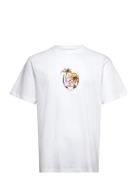 Break T-Shirt Tops T-shirts Short-sleeved White Clean Cut Copenhagen