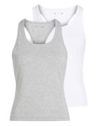 2 Pack Tank Top Tops T-shirts & Tops Sleeveless Multi/patterned Tommy ...