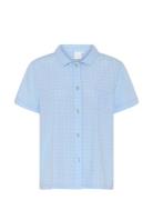 Amalie Shortsleeved Shirt Toppi Blue CCDK Copenhagen