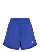 Pacer Knit High Sport Shorts Sport Shorts Blue Adidas Performance