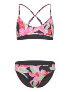 Active Rg Athletic Tri Set Bikinit Pink Roxy
