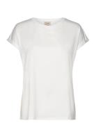 Frseen Tee 1 Ext Tops T-shirts & Tops Short-sleeved White Fransa