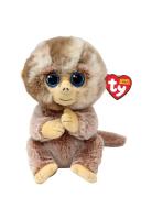Stubby - Tan Monkey Med Toys Soft Toys Stuffed Animals Multi/patterned...