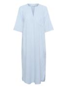 Kasara Kaftan Dress Maksimekko Juhlamekko Blue Kaffe