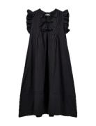 Otililasw Dress Polvipituinen Mekko Black Sofie Schnoor