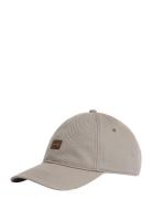 6 Panel Sm Monologo Patch Cap Accessories Headwear Caps Grey Calvin Kl...