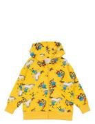 Självsäker Munkjacka Tops Sweat-shirts & Hoodies Hoodies Yellow Martin...