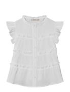 Cha Cha Tunic Tops Blouses & Tunics White Fliink