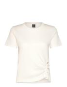 Adjustble Slim R T Wmn Tops T-shirts & Tops Short-sleeved White G-Star...