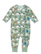 Insekter Pyjamas Pyjama Sie Jumpsuit Haalari Green MUMIN