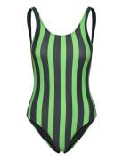 Sallee Swimsuit Uimapuku Uima-asut Green Mads Nørgaard