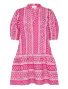 Lillianna Dress Lyhyt Mekko Pink Noella