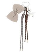 Puffy Bow Bag Charm Avaimenperä Beige SUI AVA
