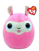 Lana - Pink Llama Squish 25Cm Toys Soft Toys Stuffed Animals Multi/pat...