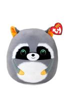 Sneaky - Raccoon Squish 25Cm Toys Soft Toys Stuffed Animals Grey TY