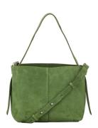 Suede Fraya Small Bag Bags Small Shoulder Bags-crossbody Bags Green Be...