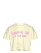 T-Shirt .-- Oahu Tops T-shirts Short-sleeved Yellow Mango