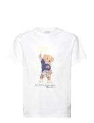Polo Bear Cotton Jersey Tee Tops T-shirts Short-sleeved White Ralph La...