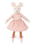 Ballerina Mouse - Anna 28 Cm Toys Dolls & Accessories Dolls Pink Mouli...
