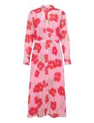 Nukyndall New Dress Polvipituinen Mekko Pink Nümph