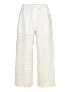 Leonora Trousers Bottoms Trousers Straight Leg White Twist & Tango