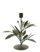 Lysestage, Hdleaves, Antikgrøn Home Decoration Candlesticks & Lanterns...