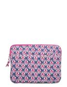 Printed Laptop Case Tietok Laukku Läppärilaukku Laukku Blue Mango