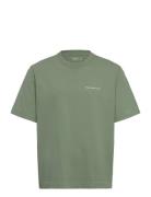 Anf Mens Graphics Tops T-shirts Short-sleeved Green Abercrombie & Fitc...