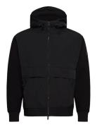 Ze__Hood Tops Sweat-shirts & Hoodies Hoodies Black BOSS