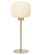Sober Table Small 1L Brushed Brass/White Home Lighting Lamps Table Lam...