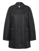 Padded Nylon Reg Quilted Coat Tikkitakki Black Tommy Hilfiger